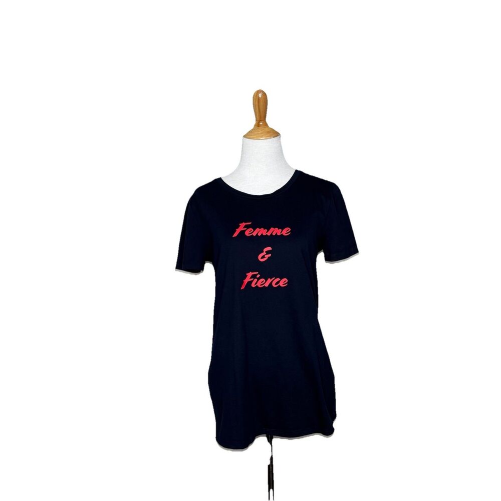 Banana Republic Femme & Fierce Graphic T Shirt  Signature Tee Women’s Medium